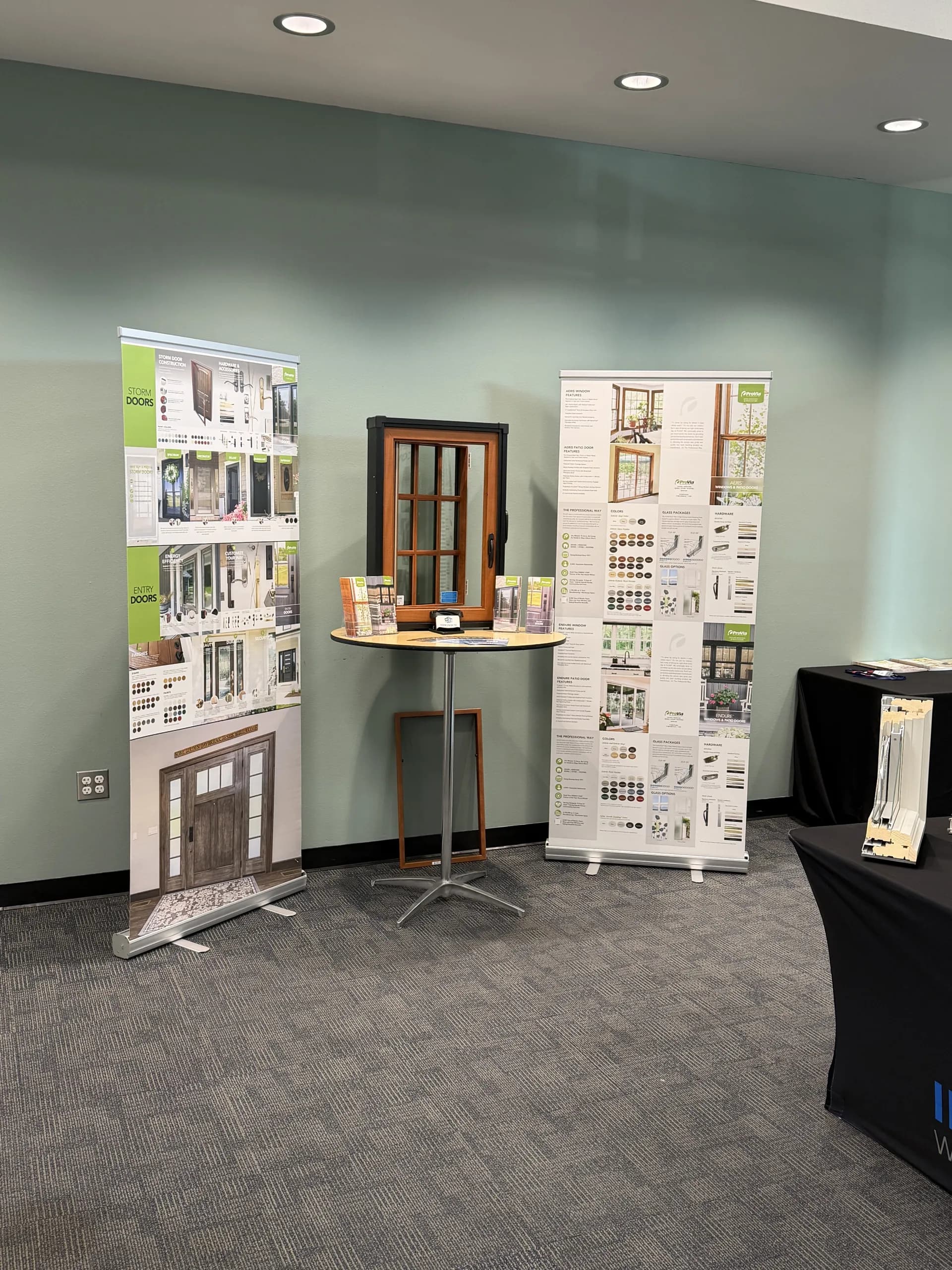 Innovate Window and Door showroom display